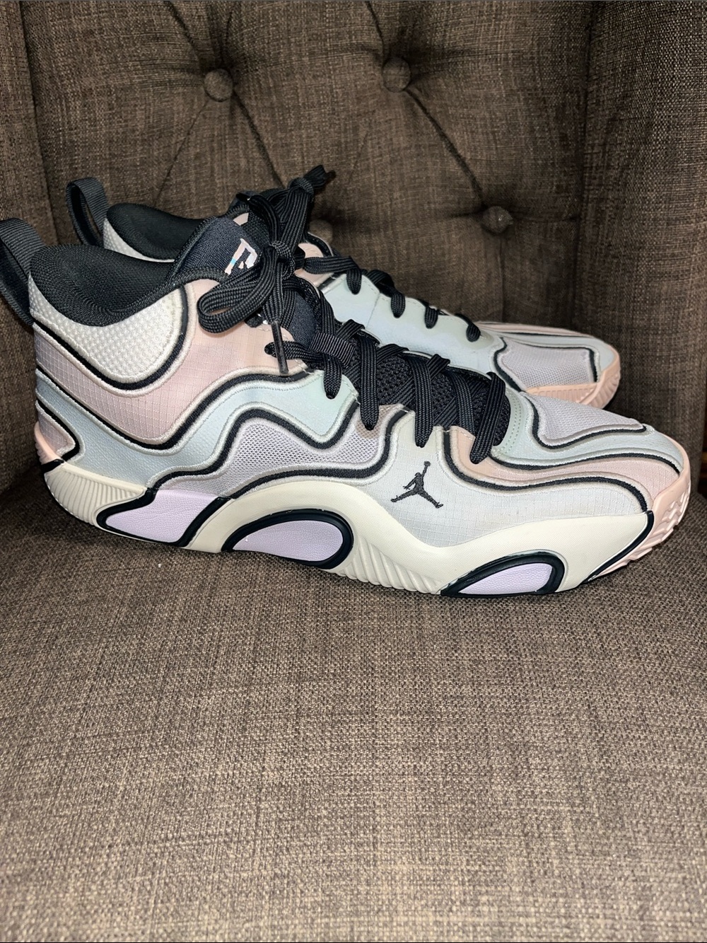 Jordan Tatum 3 "Sidewalk Chalk" men's sneakers size 10